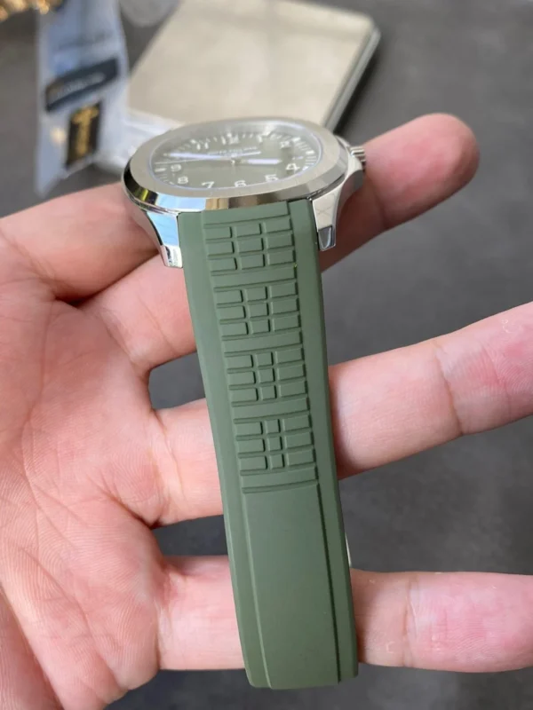 3k patek philippe green grenade modified sw avocado plate needle calendar ➕viria tape