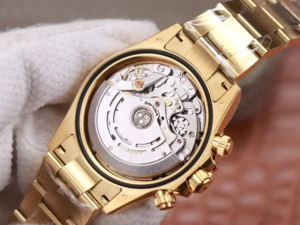 1:1 Super Clone Rolex Cosmograph Daytona 18K Yellow Gold Cal.4130 Move