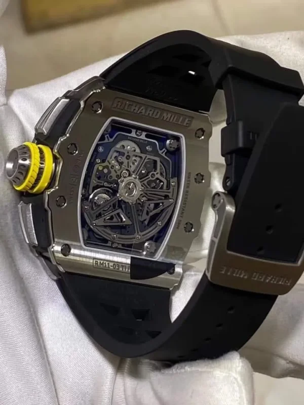 Richard Mille RM011-03 Titanium silver Replica