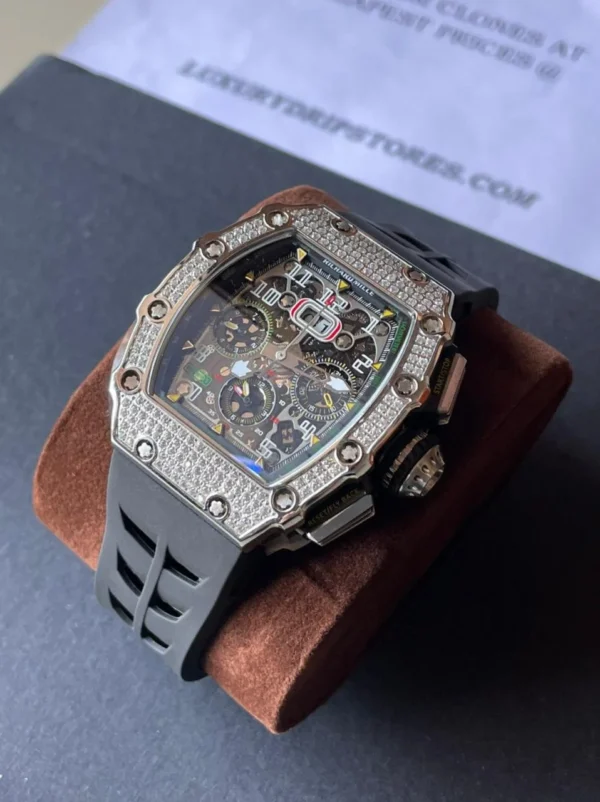 Richard Mille RM011-03 Titanium silver Replica
