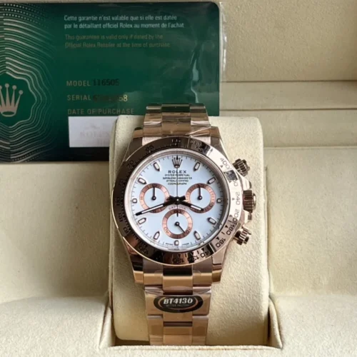 4130 DAYTONA All rose gold model