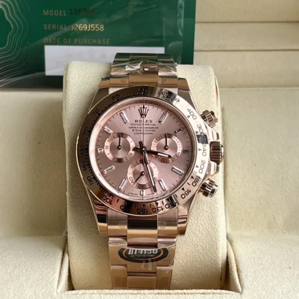 4130 DAYTONA All rose gold model