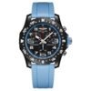 Breitling Endurance Pro 44mm Chronograph Blue Rubber Strap Men's Watch