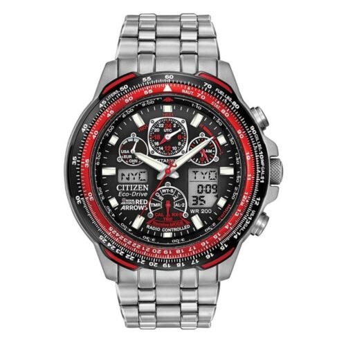 Citizen Red Arrows Skyhawk A.T 47mm Titanium Chronograph Eco-Drive Men's Watch