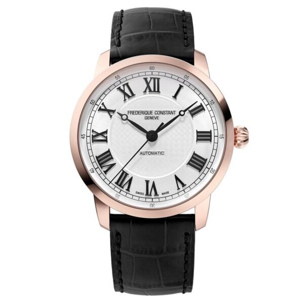 Frederique-Constant-Classics-Premiere-385mm-Rose-Gold-Plated-Automatic-Mens-Watch-FC-301SWR3B4-385-mm-White-Dial Frederique Constant Classics Premiere 38.5mm Rose Gold Plated Automatic Men’s Watch