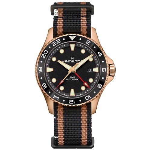 Hamilton Khaki Navy Scuba 43mm GMT Bronze Automatic Watch