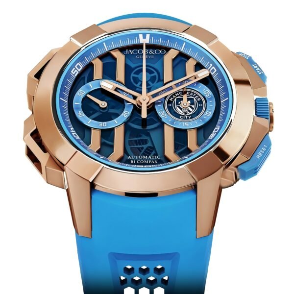 Jacob-Co-Limited-Edition-Epic-X-Sport-Manchester-City-44mm-18K-Rose-Gold-Automatic-Watch-EX430.43.AH.AA (1) Jacob & Co. Limited Edition Epic X Sport Manchester City 44mm 18K Rose Gold Automatic Watch