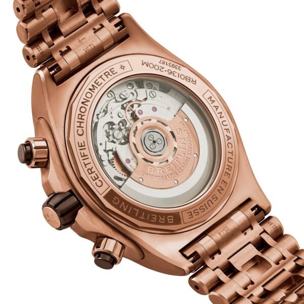 M125992_3 Breitling Super Chronomat B01 44mm 18ct Rose Gold Automatic Men's Watch