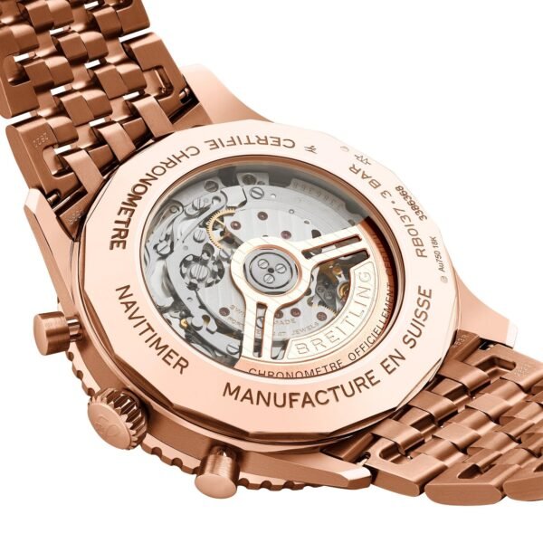 Breitling Navitimer B01 Chronograph 46mm 18ct Rose Gold Automatic Men’s Watch