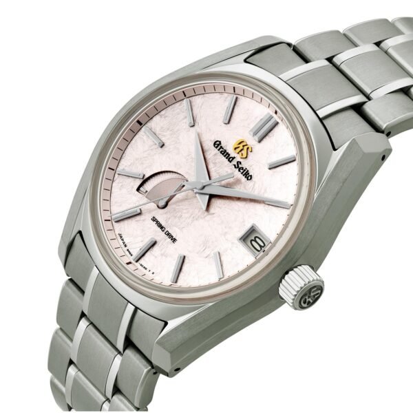 Grand Seiko Heritage Shunbun Cherry Blossom 40mm Titanium Spring Drive Automatic Men’s Watch