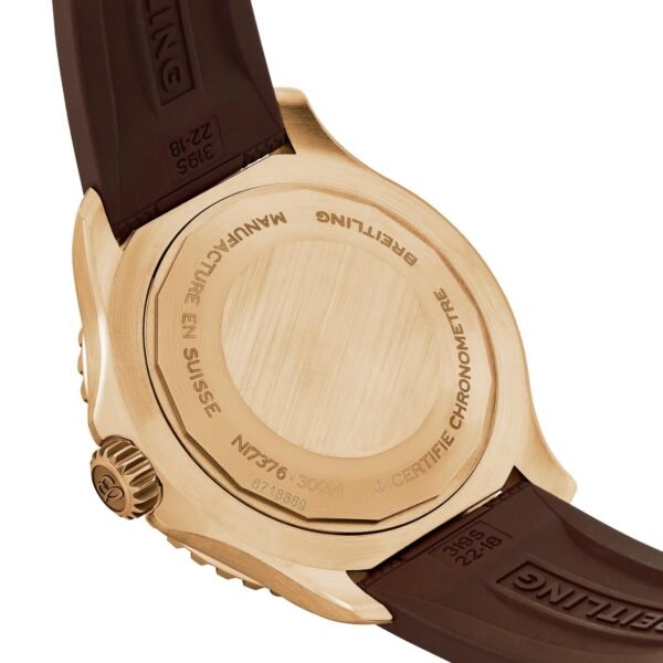 Breitling Superocean Automatic 44mm Brown Rubber Strap Bronze Men’s Watch