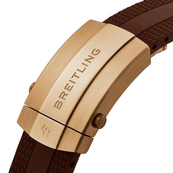 Breitling Superocean Automatic 44mm Brown Rubber Strap Bronze Men’s Watch
