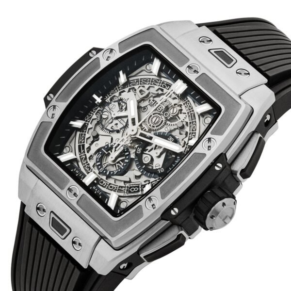 M133015_1 Hublot Spirit of Big Bang Black Titanium Chronograph Men’s Watch