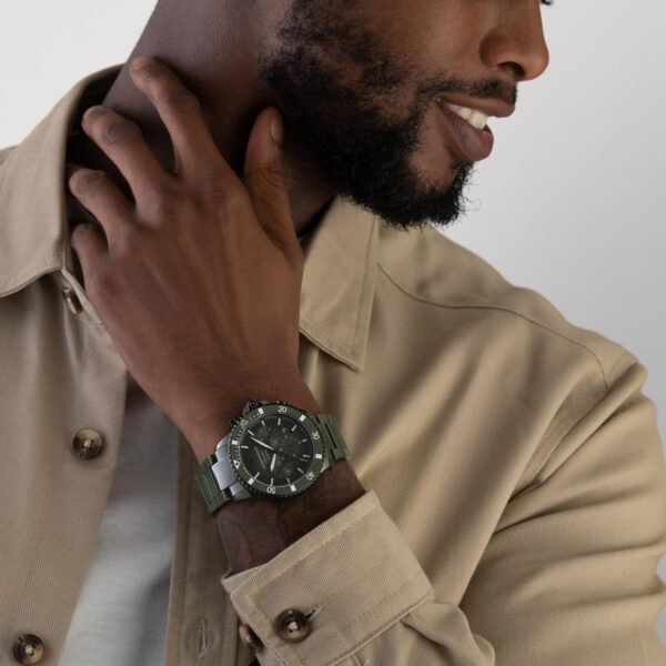 Emporio Armani Sea Explorer 43mm Ceramic Chronograph Men’s Watch