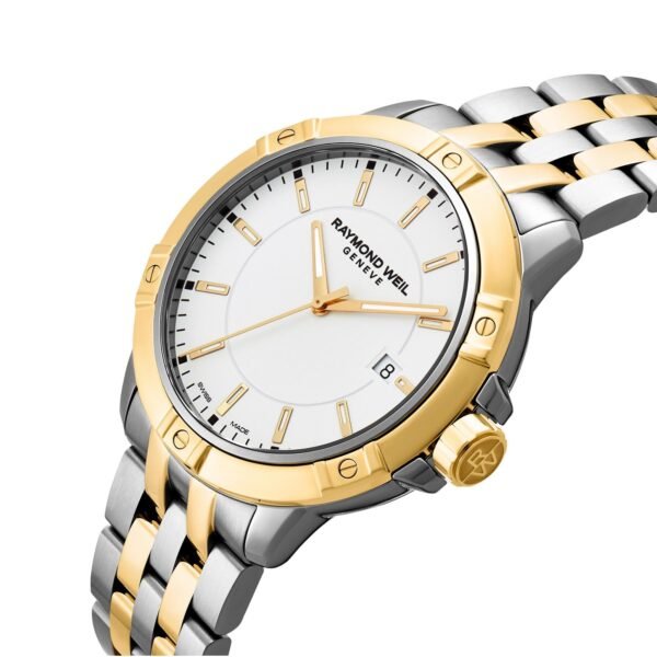 RAYMOND WEIL Tango 41mm Stainless Steel and Yellow Gold Plated Men’s Watch