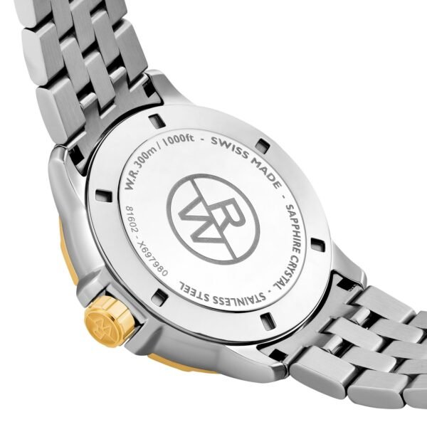 RAYMOND WEIL Tango 41mm Stainless Steel and Yellow Gold Plated Men’s Watch