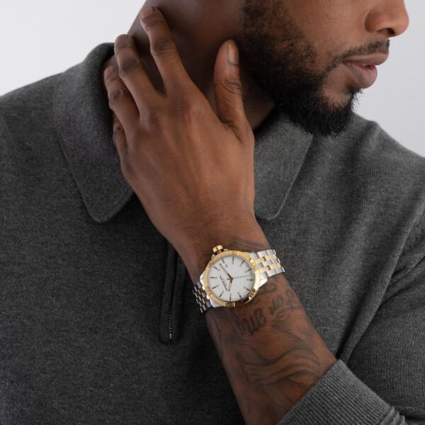 RAYMOND WEIL Tango 41mm Stainless Steel and Yellow Gold Plated Men’s Watch