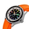 Breitling Superocean Automatic 42mm Orange Rubber Strap Watch