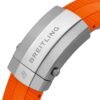 Breitling Superocean Automatic 42mm Orange Rubber Strap Watch