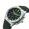 Breitling Chronomat B01 42mm Green Rubber Strap Chronograph Automatic Men’s Watch