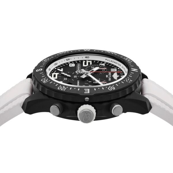 Breitling Endurance Pro 38mm Chronograph White Rubber Strap Ladies Watch
