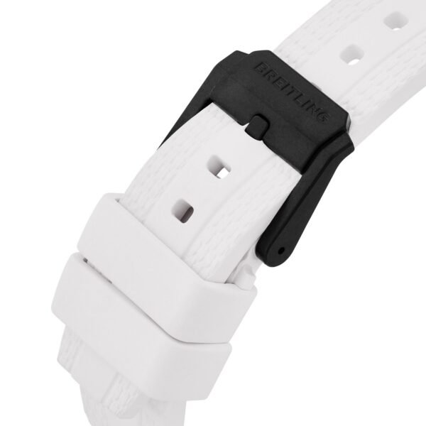 Breitling Endurance Pro 38mm Chronograph White Rubber Strap Ladies Watch