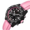 M144494_1 Breitling Endurance Pro 38mm Chronograph Pink Rubber Strap Ladies Watch