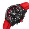 Breitling Endurance Pro 38mm Chronograph Red Rubber Strap Ladies Watch