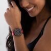 Breitling Endurance Pro 38mm Chronograph Red Rubber Strap Ladies Watch