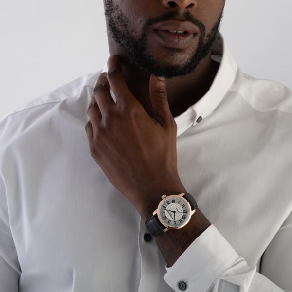 M144988_mod_1 Frederique Constant Classics Premiere 38.5mm Rose Gold Plated Automatic Men’s Watch