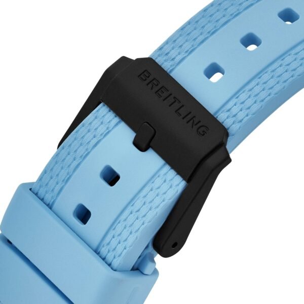 Breitling Endurance Pro 44mm Chronograph Blue Rubber Strap Men's Watch