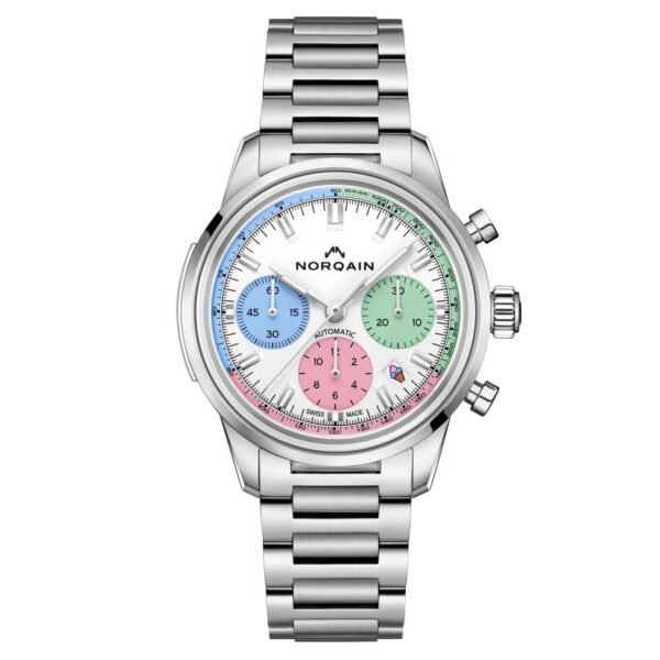 Oris-Aquis-Date-435mm-Automatic-Watch-01 733 7789 4157-07 8 23 04PEB-435-mm-Green-Dial NORQAIN Special Edition Freedom 60 Chrono Enjoy Life 40mm Automatic Watch