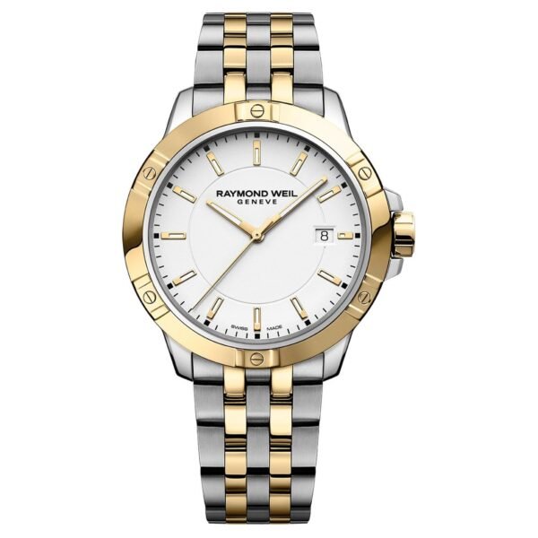 RAYMOND WEIL Tango 41mm Stainless Steel and Yellow Gold Plated Men’s Watch
